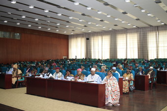 Participants at the opening ceremony © CED